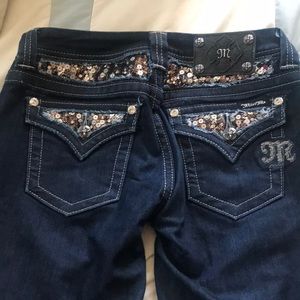 Miss me dark wash demon